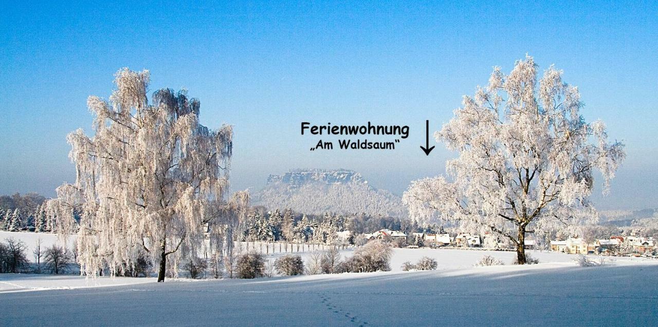Ferienhaus Und Ferienwohnung "Am Waldsaum" คัวร์ออร์ท กอห์ริช ภายนอก รูปภาพ